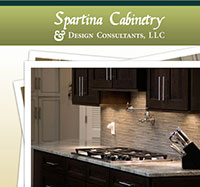 Spartina Cabinetry Web Design - The Design Group